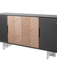 Fellini Home Chevron Display Sideboard