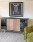 Fellini Home Chevron Display Sideboard
