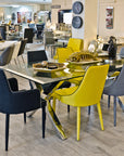 Fellini Home Crossly Rectangular Dining Table