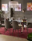 Fellini Home Crossly Rectangular 8 Seater Dining Table