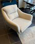 Hanen Armchair With Gold Legs - Fellini Home Ltd