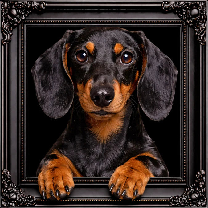 Fellini Home Dachshund Frame