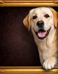 Fellini Home Peeking Labrador Frame