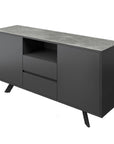 Torelli Azzaro Matte Grey Ceramic Sideboard