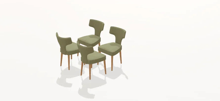 Fama Mili &amp; Lalo Dining Chair
