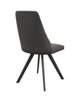 Torelli Azzaro Dark Grey Faux Leather Dining Chair