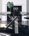 Ivano Antonello Italia Resort Glassed Topped Table - Fellini Home Ltd