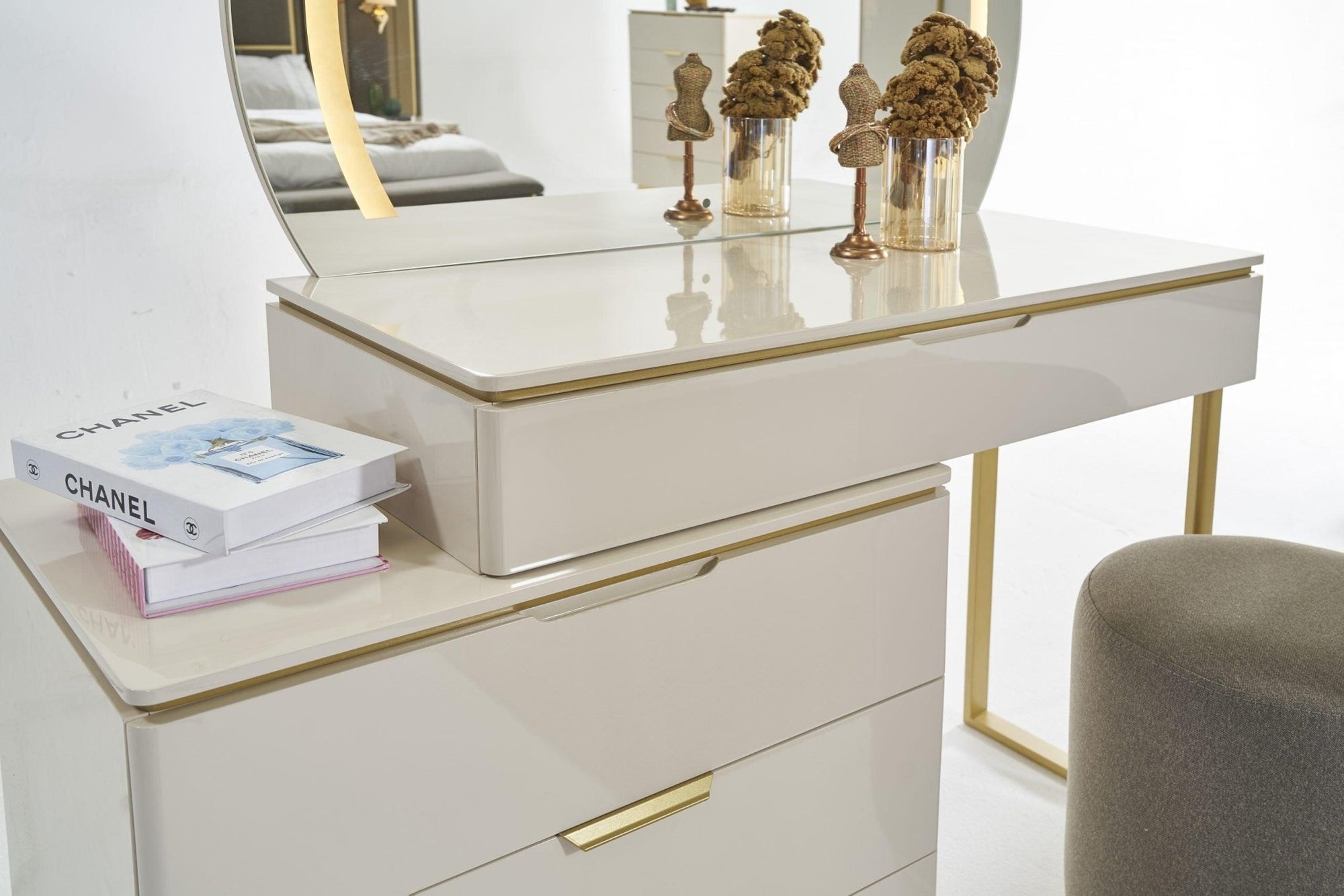 Kapadokya Vanity Unit with Mirror - Fellini Home Ltd