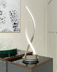 Fellini Home L.E.D Double Twist Table Lamp