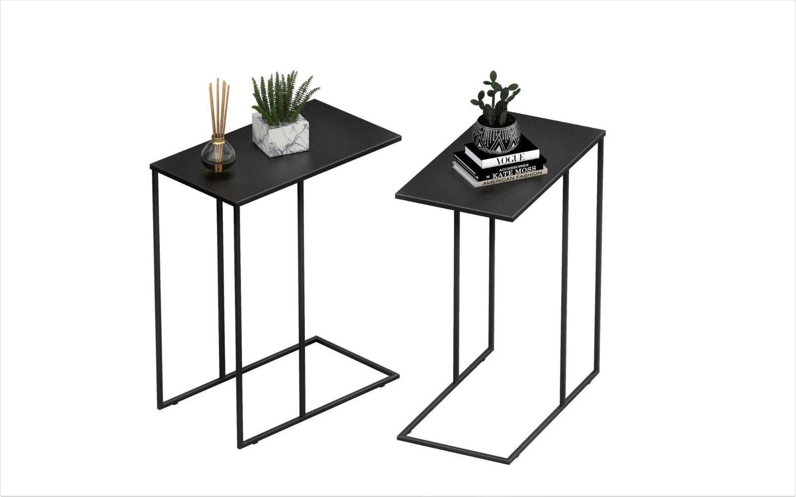 Metal Side Table - Fellini Home Ltd