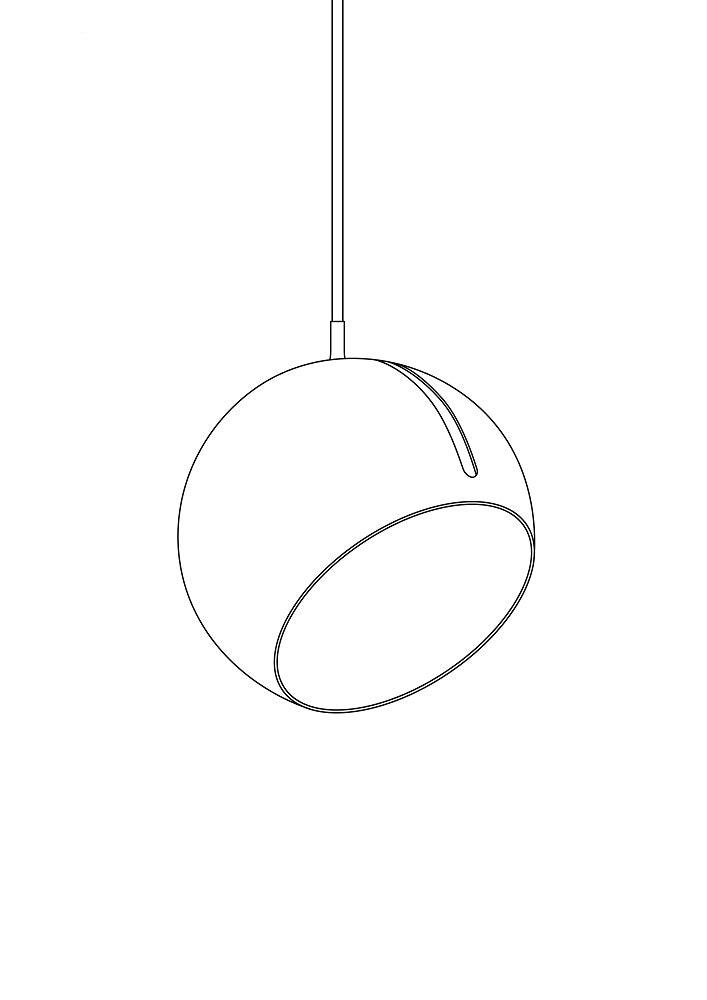 NYTA Tilt Globe Pendant Lamp - Fellini Home Ltd