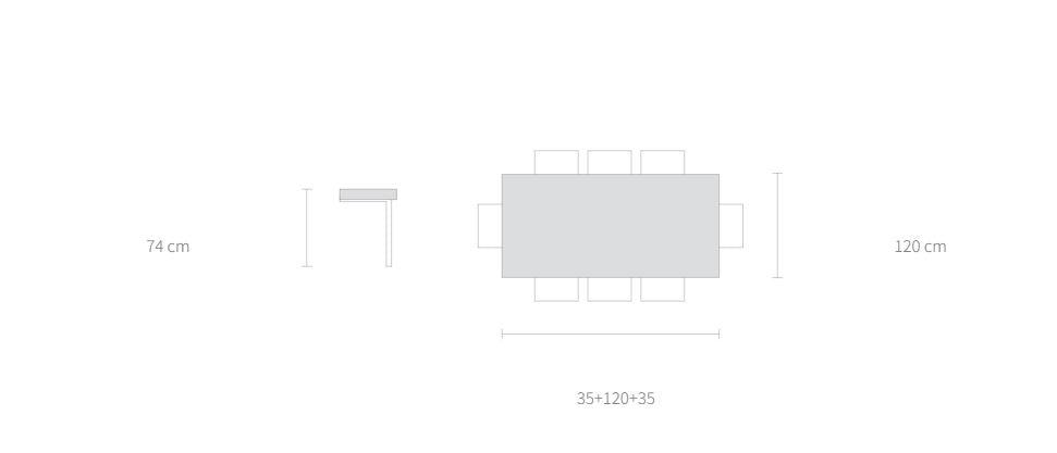 Peressini Tavolo Myles Extending Table - Fellini Home Ltd