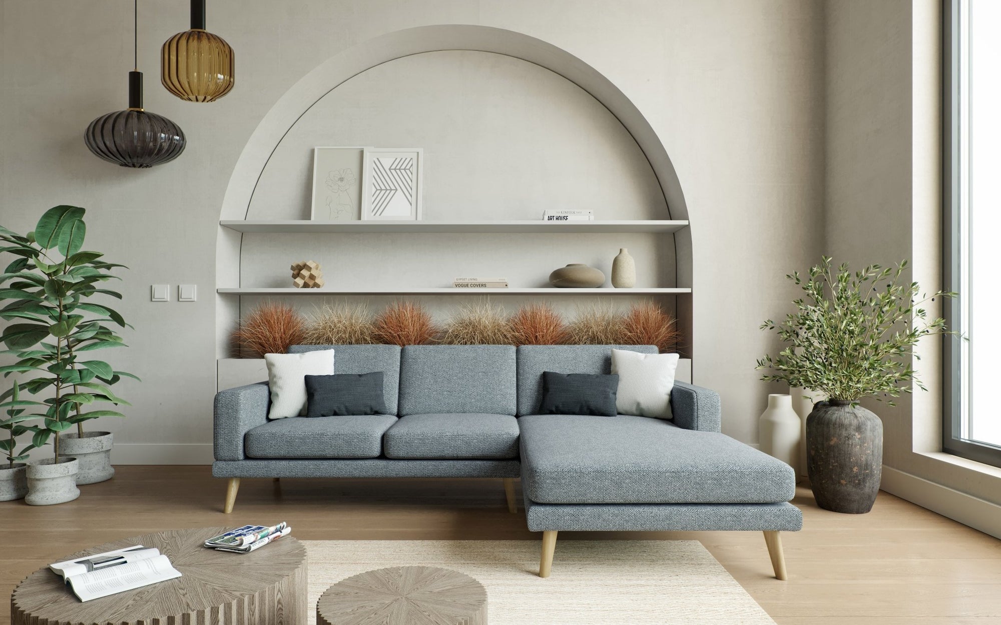 Primavera Dino Corner Sofa - Fellini Home Ltd