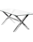 Fellini Home Crossly Rectangular 8 Seater Dining Table
