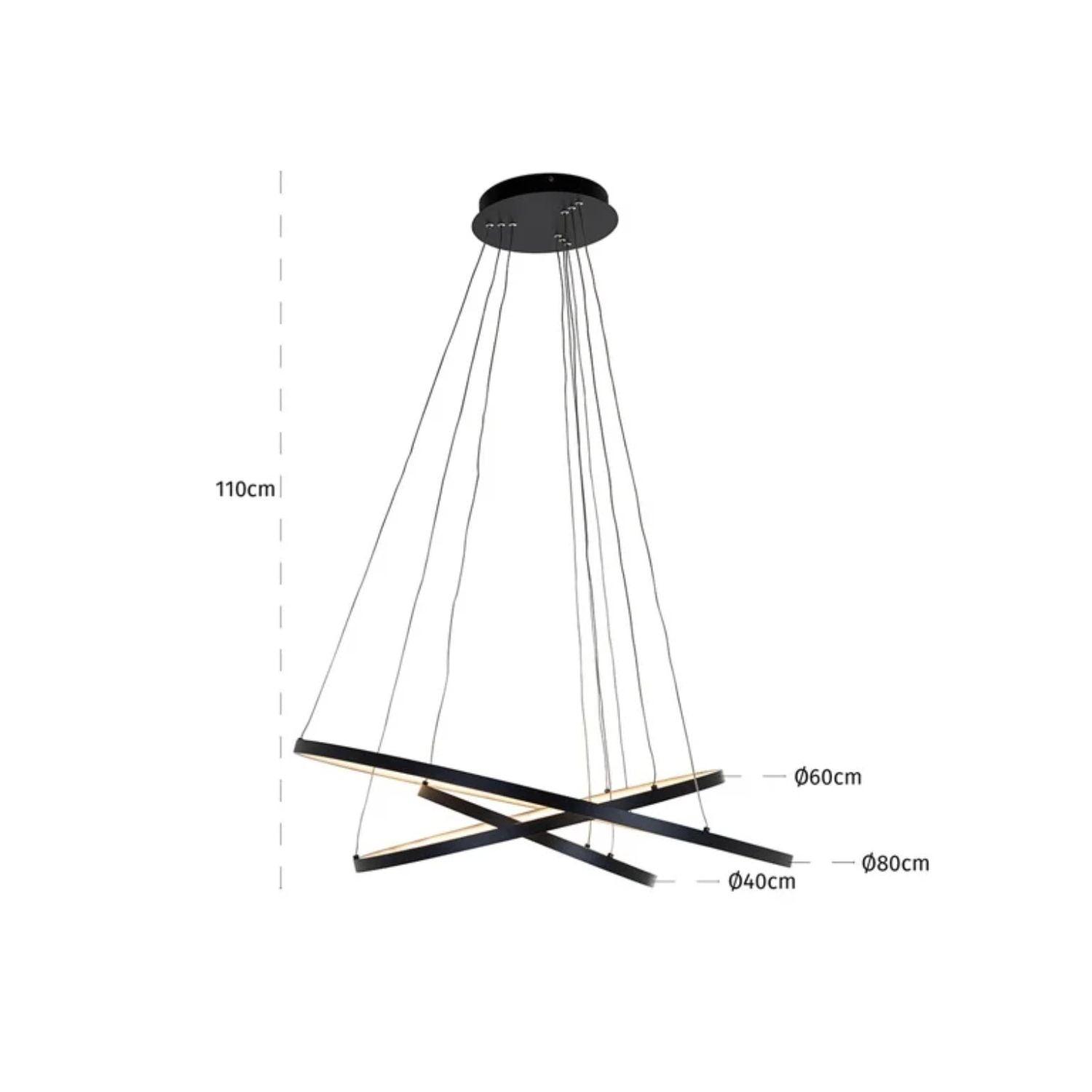 Richmond Interiors Amira Aluminium Hanging Lamp HL - 0123 - Fellini Home Ltd