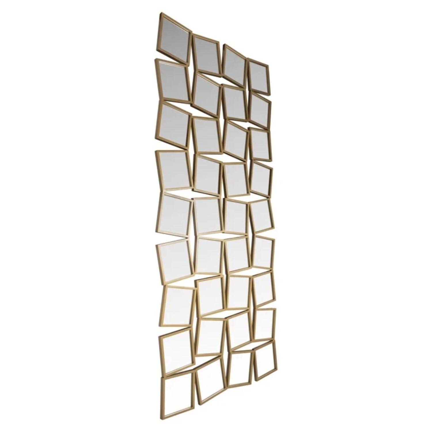 Richmond Interiors Badia Gold Wall Mirror MI - 0095 - Fellini Home Ltd