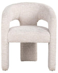 Richmond Interiors Belle Chair Lovely Cream S4733 FR - Fellini Home Ltd