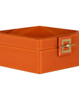 Richmond Interiors Bodine Orange Jewellery Box JB - 0055 - Fellini Home Ltd