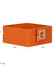 Richmond Interiors Bodine Orange Jewellery Box JB - 0055 - Fellini Home Ltd