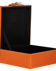 Richmond Interiors Bodine Orange Jewellery Box JB - 0055 - Fellini Home Ltd