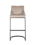 Richmond Interiors Bolton Barstool in Khaki and Black S4579 FR - Fellini Home Ltd