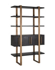 Richmond Interiors Cambon 4 Door 4 Shelves Display Unit 7804 - Fellini Home Ltd