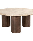 Richmond Interiors Douglas Coffee Table - Round 7931 - Fellini Home Ltd