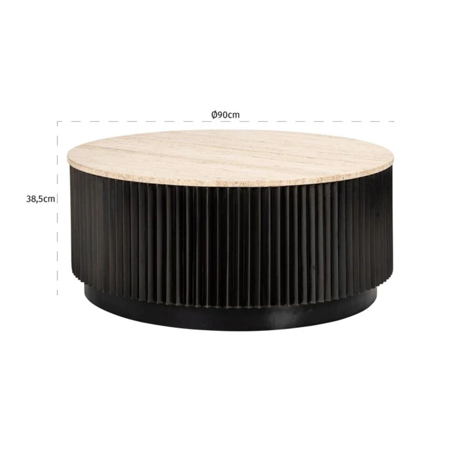 Richmond Interiors Hampton Coffee Table - Round 7912 - Fellini Home Ltd