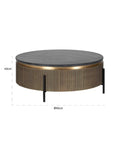 Richmond Interiors Ironville Coffee Table 7574 - Fellini Home Ltd