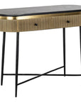 Richmond Interiors Ironville Console Table 7606 - Fellini Home Ltd