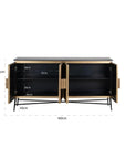 Richmond Interiors Ironville Sideboard 7571 - Fellini Home Ltd