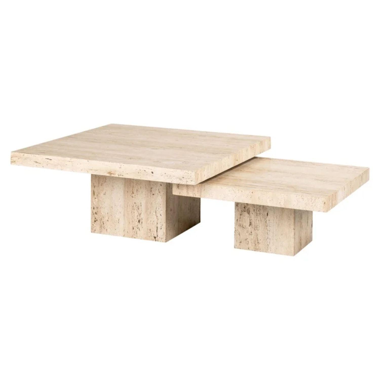 Richmond Interiors La Cantera Coffee Table Square Set of 2 - 7671 - Fellini Home Ltd