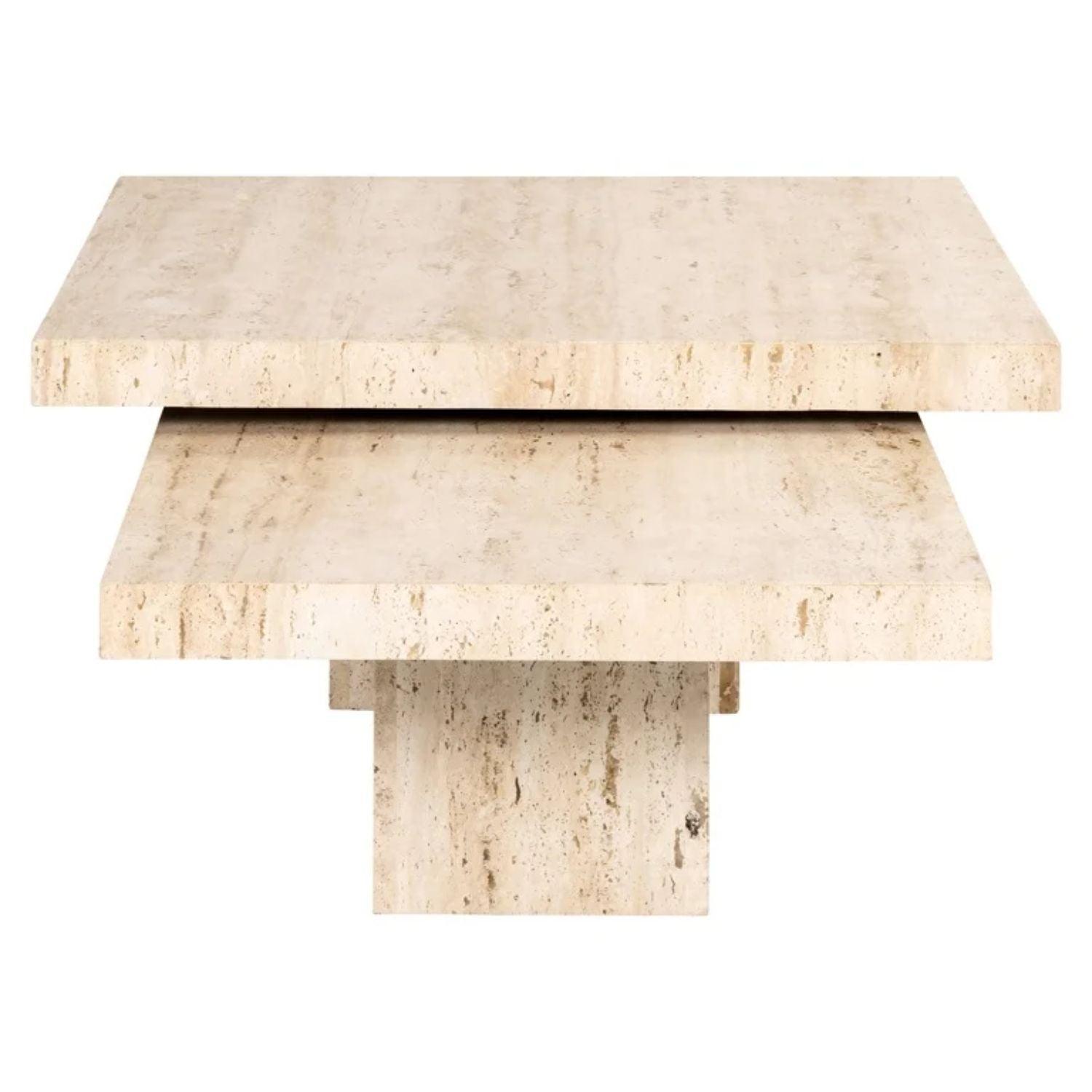 Richmond Interiors La Cantera Coffee Table Square Set of 2 - 7671 - Fellini Home Ltd