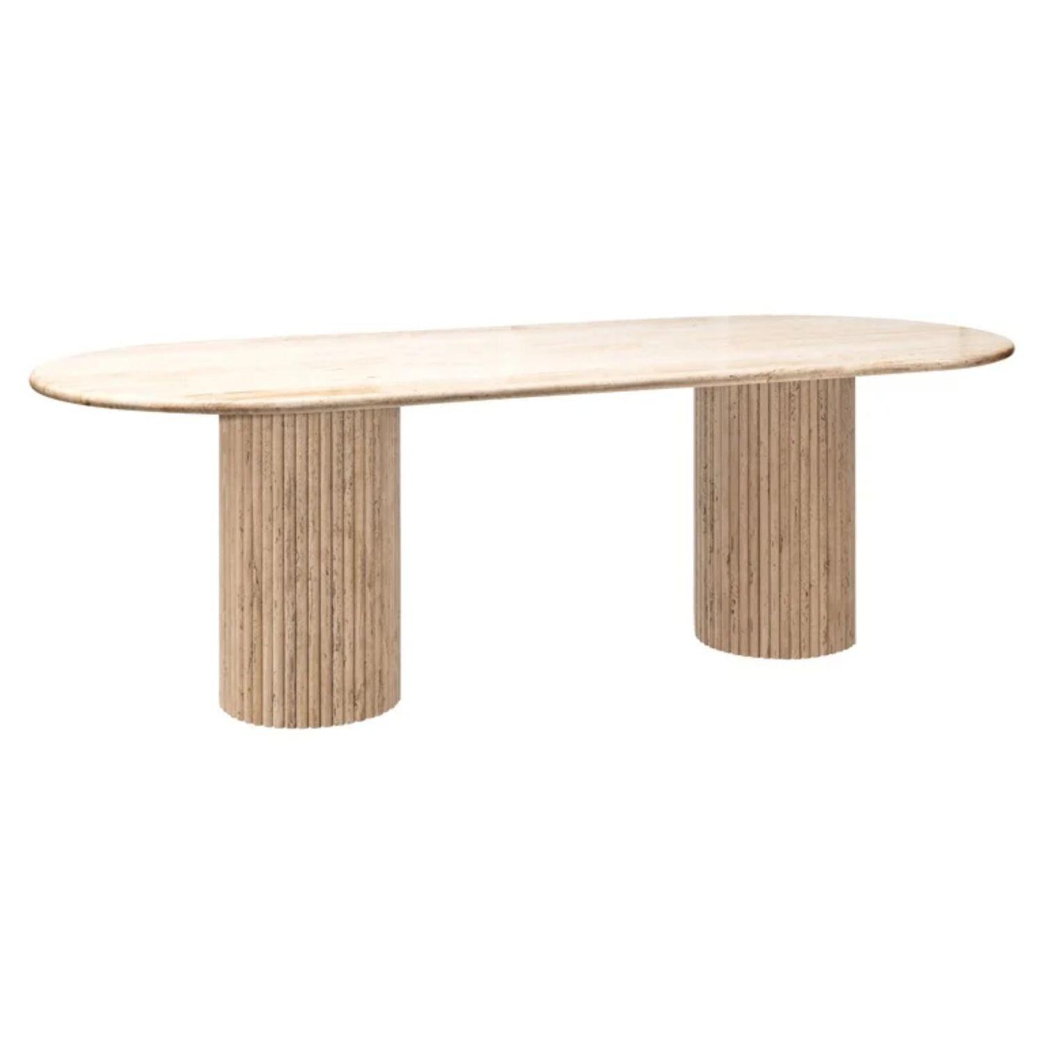 Richmond Interiors La Cantera Dining Table Oval 240 - 7668 - Fellini Home Ltd