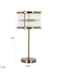 Richmond Interiors Loiza Table Lamp LB - 0136 - Fellini Home Ltd