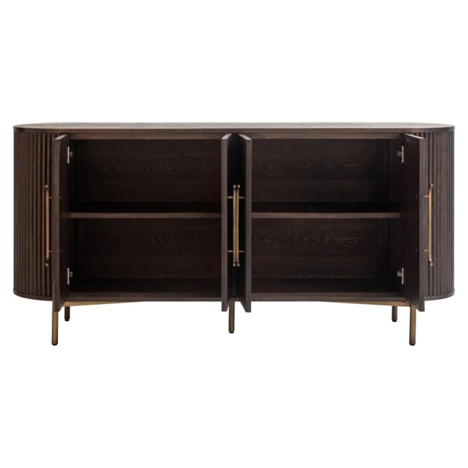 Richmond Interiors Luxor 4 Door Sideboard 7751 - Fellini Home Ltd