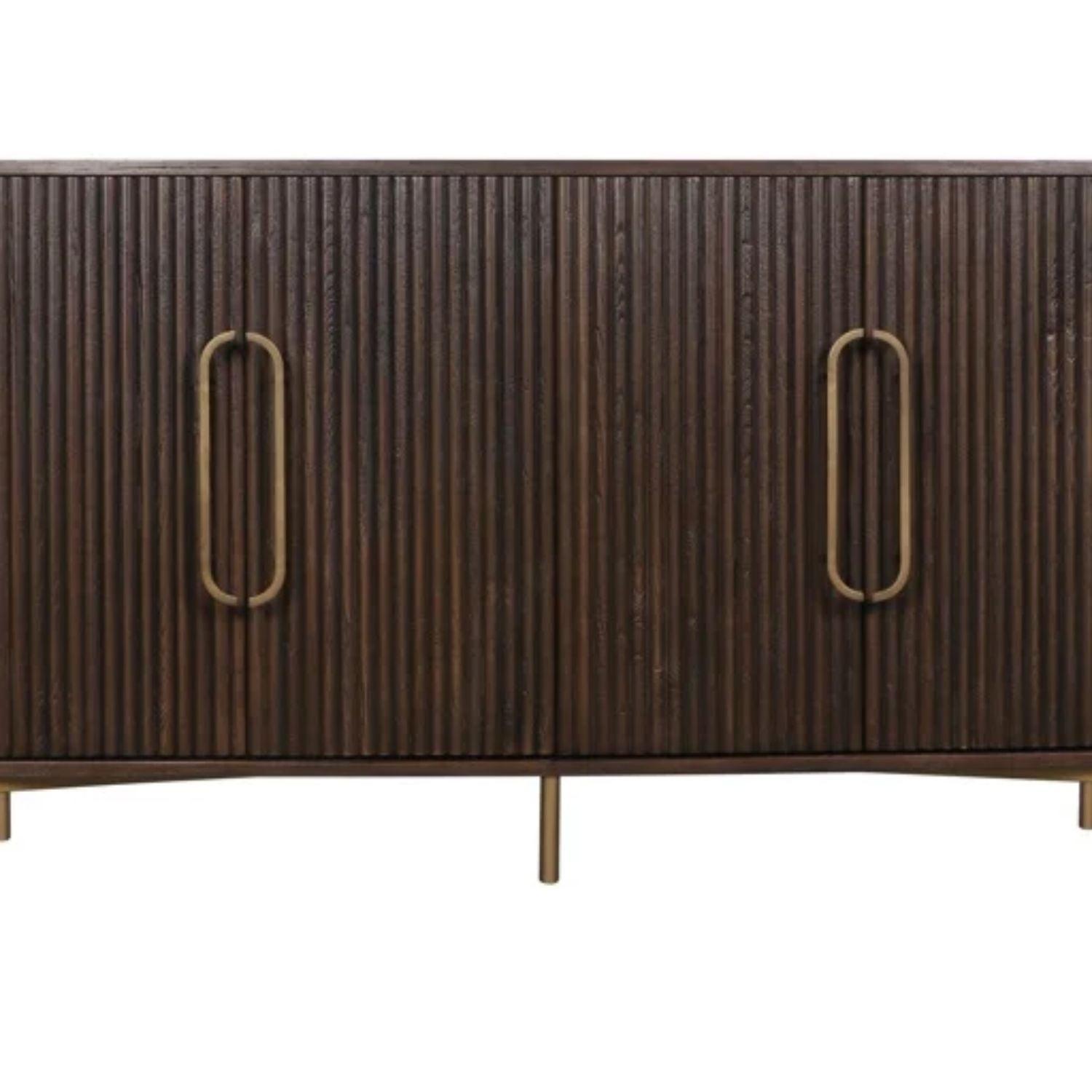 Richmond Interiors Luxor 4 Door Sideboard 7751 - Fellini Home Ltd