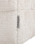 Richmond Interiors Merrol Fusion Pouffe In Cream S5153 FR - Fellini Home Ltd