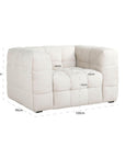 Richmond Interiors Merrol Fusion Sofa In Cream S5151 FR - Fellini Home Ltd