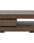 Richmond Interiors Oakura Coffee Table In Brown 6505 - Fellini Home Ltd