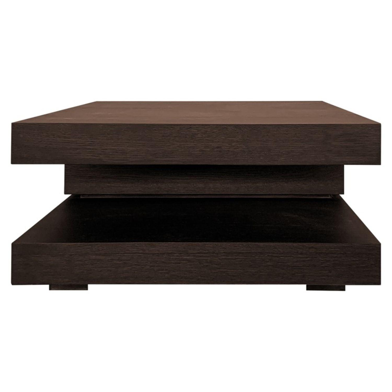 Richmond Interiors Oakura Coffee Table In Brown 6505 - Fellini Home Ltd