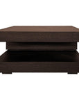 Richmond Interiors Oakura Coffee Table In Brown 6505 - Fellini Home Ltd