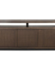 Richmond Interiors Oakura Sideboard 3 - Doors In Brown 6500 - Fellini Home Ltd