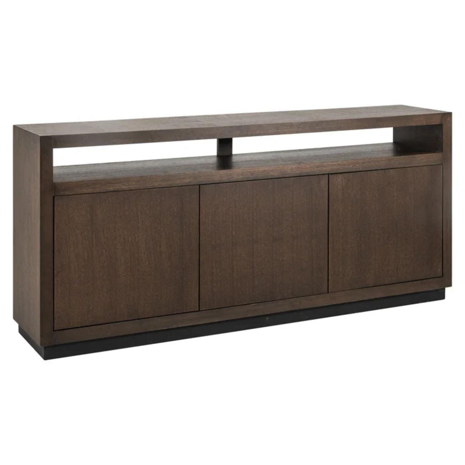 Richmond Interiors Oakura Sideboard 3 - Doors In Brown 6500 - Fellini Home Ltd