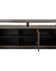 Richmond Interiors Oakura Sideboard 3 - Doors In Brown 6500 - Fellini Home Ltd