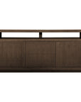 Richmond Interiors Oakura Sideboard 3 - Doors In Brown 6500 - Fellini Home Ltd