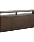 Richmond Interiors Oakura Sideboard 3 - Doors In Brown 6500 - Fellini Home Ltd