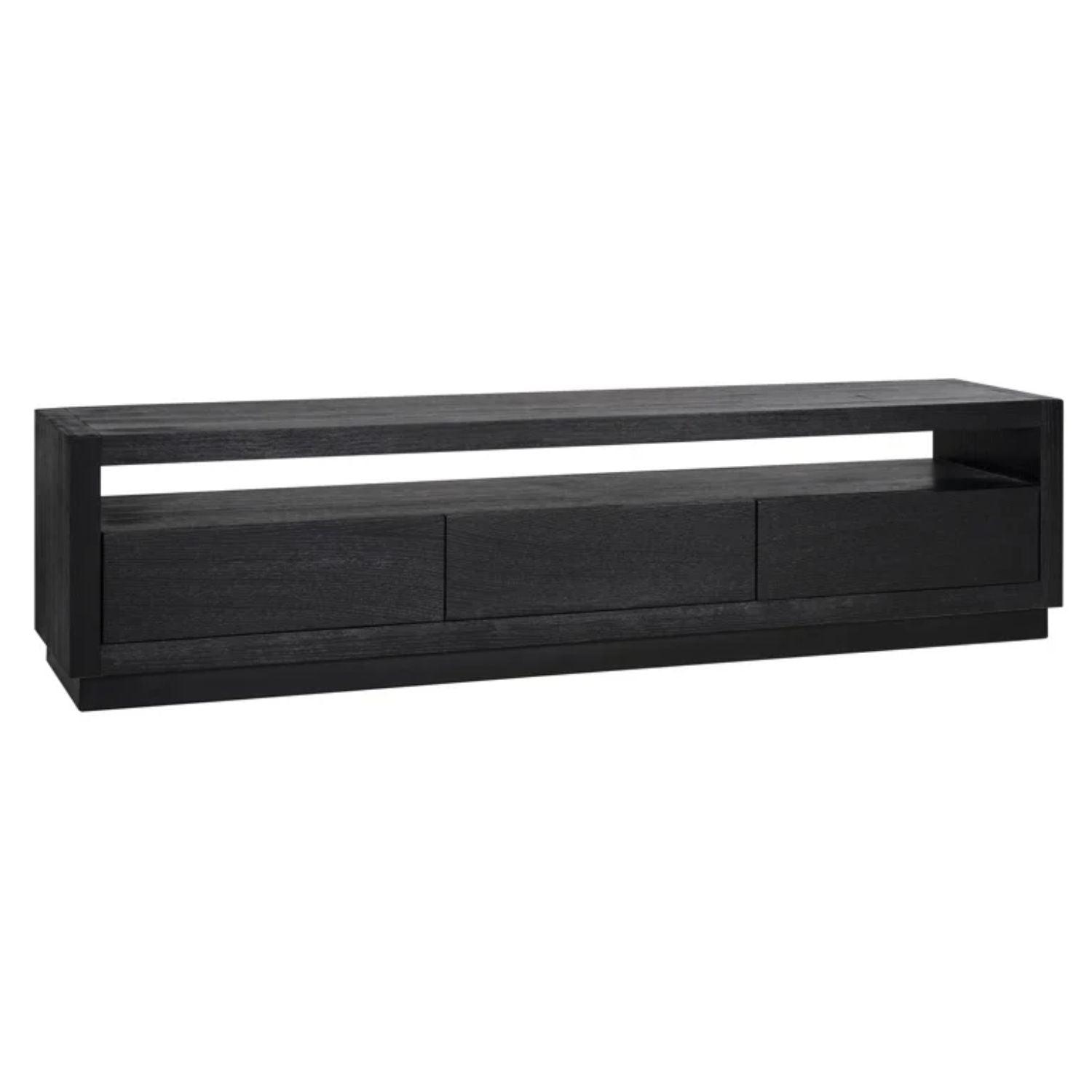 Richmond Interiors Oakura TV - Unit 3 - Drawers In Brown 6503 - Fellini Home Ltd