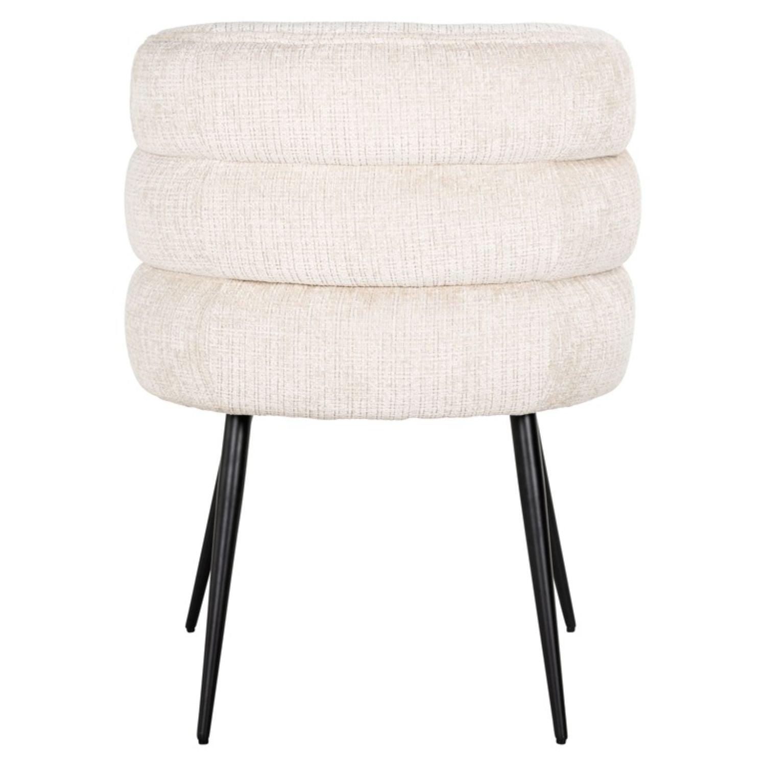 Richmond Interiors Stella Chair Beige Chenille S4745 FR - Fellini Home Ltd