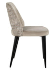 Richmond Interiors Tabitha Dining Chair in Trendy Nature and Quartz Khaki S4482 FR - Fellini Home Ltd